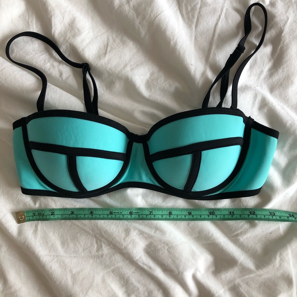 Turquoise Bikini top